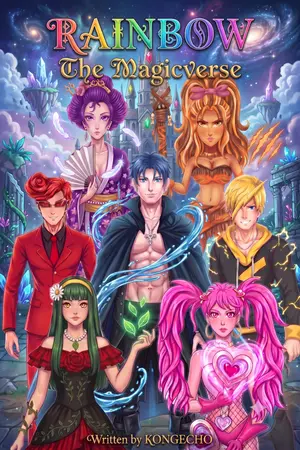 ปกนิยาย RAINBOW The Magicverse | เรนโบว์ ศึกสงครามเวทย์