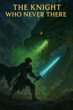 ปกนิยาย อัศวินผู้ไม่เคยอยู่ตรงนั้น