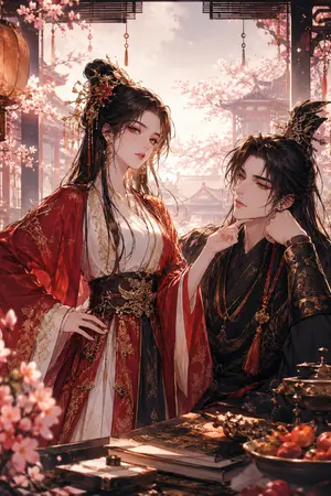 ปกนิยาย ทะลุมิติมาเลี้ยงอ๋องขี้แอ๊บ