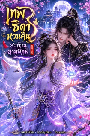 ปกนิยาย เทพธิดาหวนคืน สะท้านสามพิภพ