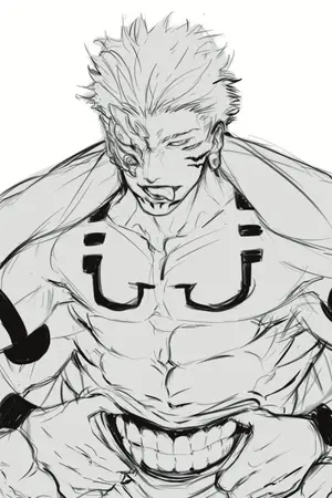 ปกนิยาย [Fic Jujutsu Kaisen] Ryomen Sukuna X OC : มื้อธรรมดาของราชาคำสาปกับนางทาสแม่มดปากมาก