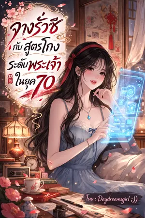ปกนิยาย จางรั่วซีกับสูตรโกงระดับพระเจ้าในยุค 70