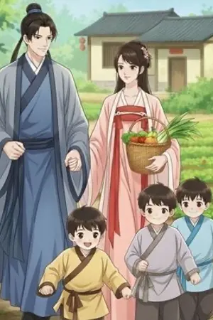 ปกนิยาย ทะลุมิติมาเลี้ยงแฝดสามฉบับโฉมงามคนใหม่ในยุคโบราณ