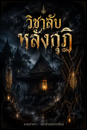 ปกนิยาย วิชาลับหลังกุฎิ