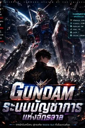 ปกนิยาย Gundam: ระบบบัญชาการแห่งจักรวาล
