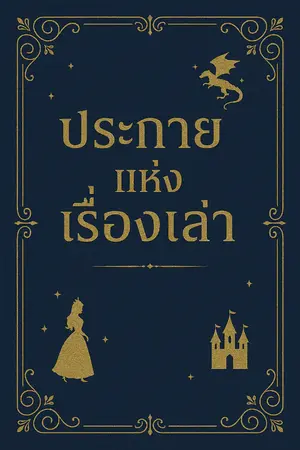 ปกนิยาย ประกายเเห่งเรื่องเล่า