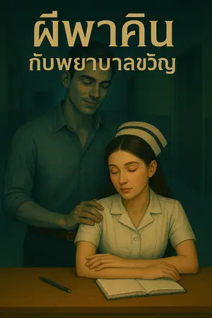 ปกนิยาย ผีพาคินกับพยาบาลขวัญ