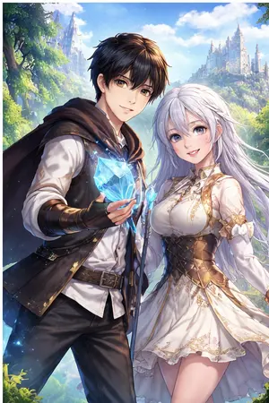 ปกนิยาย ต่างโลกของเรย์น กับระบบเลเวลที่ไม่มีใครควรเห็น