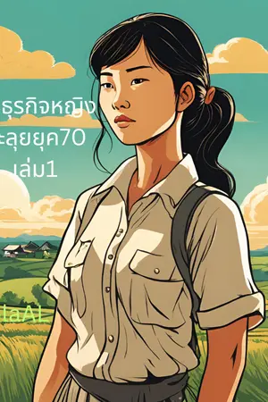 ปกนิยาย นักธุรกิจหญิงตะลุยยุค70
