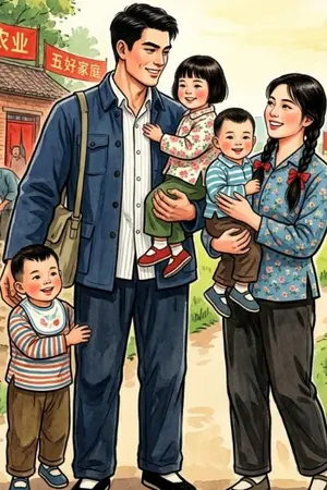 ปกนิยาย ทะลุมิติมาเลี้ยงลูกพร้อมระบบยุค70