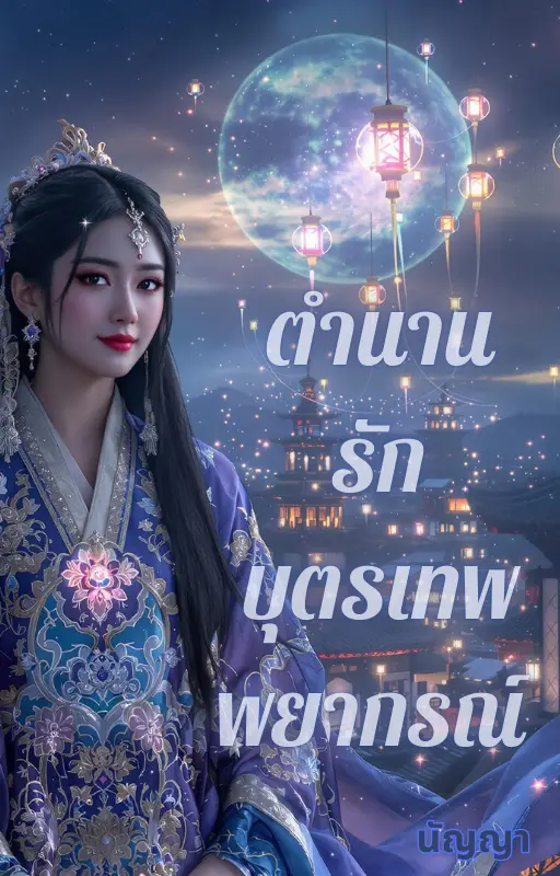 ปกนิยาย ตำนานรักบุตรเเห่งเทพพยากรณ์