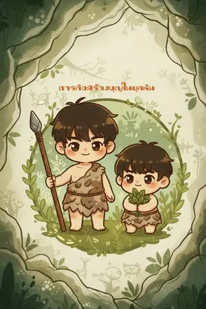 ปกนิยาย [BL]ภารกิจสร้างบุญในยุคหิน