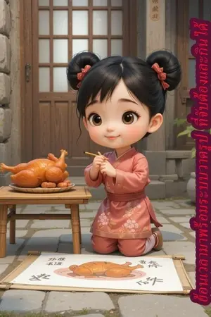 ปกนิยาย ย้อนเวลามาพร้อมระบบวาดรูป ที่จับต้องและกินได้