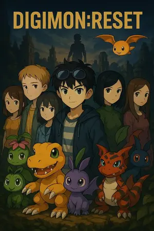 ปกนิยาย [Fic Digimon] Digimon: Reset – รีเซ็ตชะตากรรม