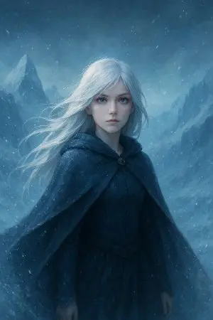 ปกนิยาย เงาน้ำแข็งกับเพลิงต้องสาป