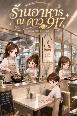 ปกนิยาย ร้านอาหาร ณ. ดาว 917