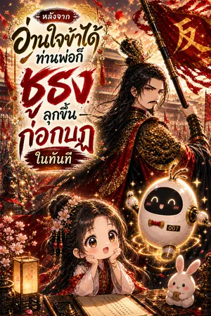 ปกนิยาย หลังจากอ่านใจข้าได้ ท่านพ่อก็ชูธงลุกขึ้นก่อกบฏในทันที