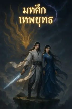 ปกนิยาย มหาศึกเทพยุทธ