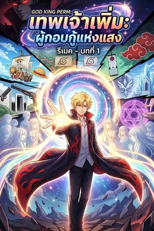 ปกนิยาย God King Perm : ราชันผู้ข้ามดวงดาวแห่งอนิเมะ