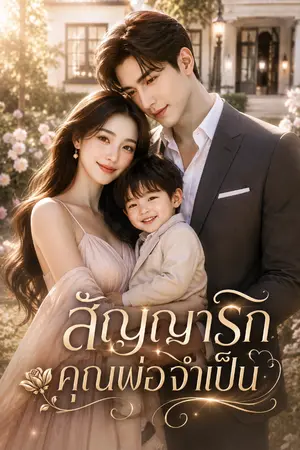 ปกนิยาย สัญญารักคุณพ่อจำเป็น