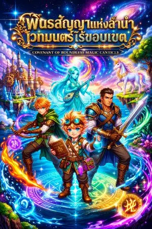 ปกนิยาย พันธสัญญาแห่งลำนำเวทมนตร์ไร้ขอบเขต