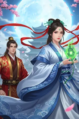 ปกนิยาย เงาจันทร์สะท้อนกาล