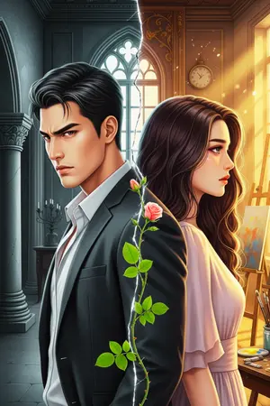 ปกนิยาย พันธนาการรักร้าว