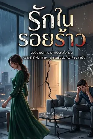 ปกนิยาย ความรักในรอยร้าว