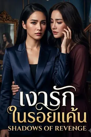 ปกนิยาย เงารักในรอยแค้น-ดราม่า