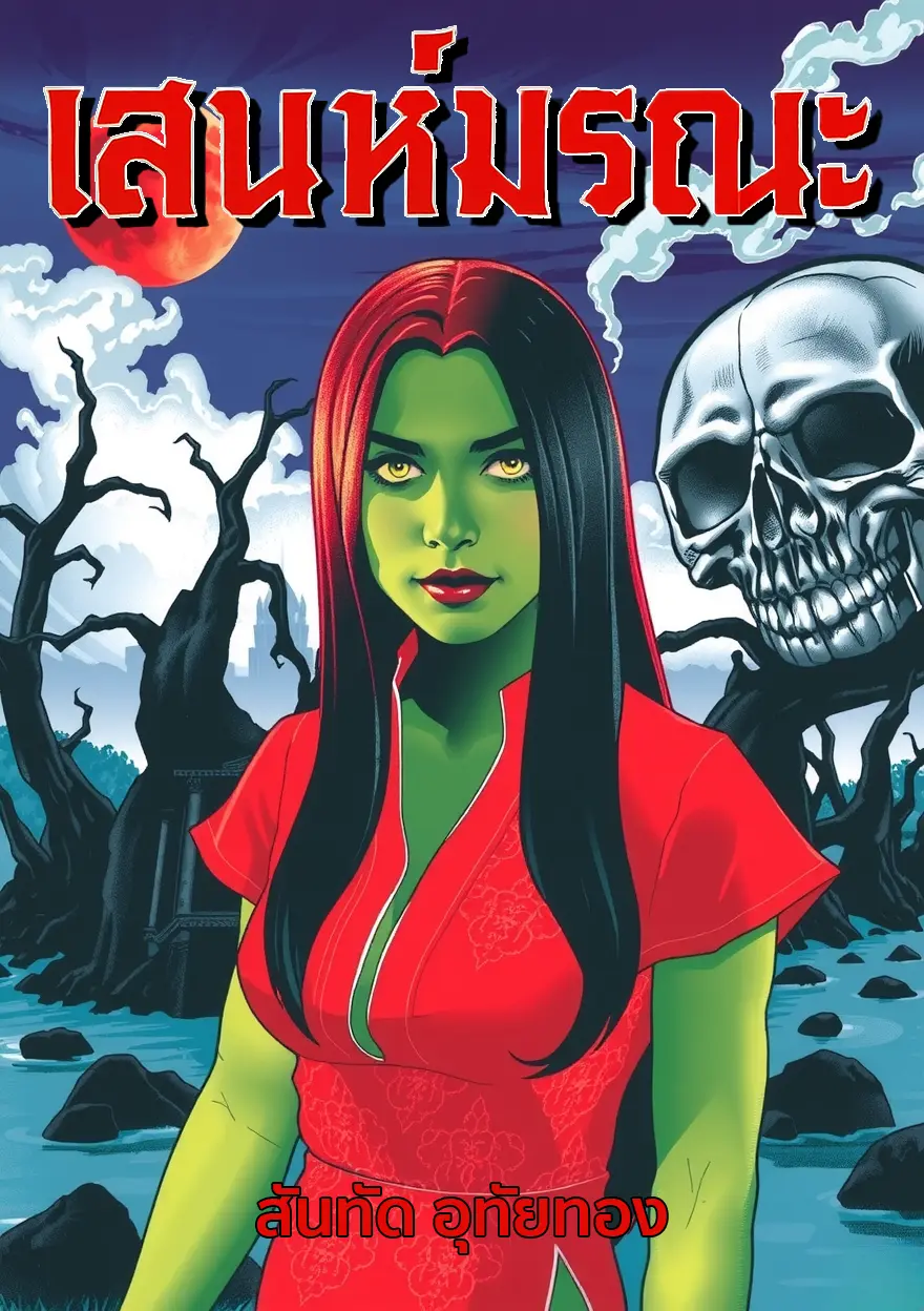 ปกนิยาย เสน่ห์มรณะ