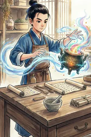 ปกนิยาย ใต้หล้า ข้าเป็นนักปรุงยา