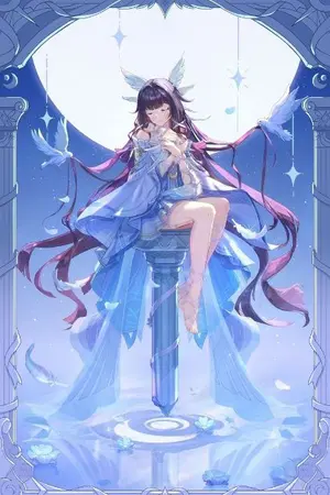 ปกนิยาย เทพธิดาจันทรากับโลกใบใหม่