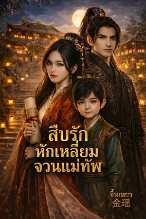 ปกนิยาย สืบรักหักเหลี่ยมจวนแม่ทัพ