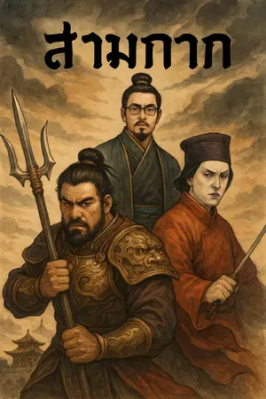 ปกนิยาย สามกาก (Legend of Three Losers)
