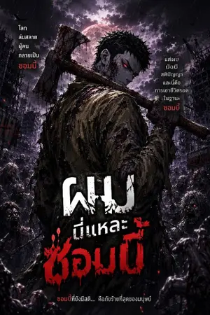 ปกนิยาย ผมนี่แหละซอมบี้