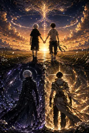 ปกนิยาย (Fic all) เดินทางไปมิติต่างๆของพวกเราจะเป็นจะอย่างไร