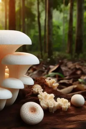 ปกนิยาย บ้านเจาจ้าวเห็ดงาม