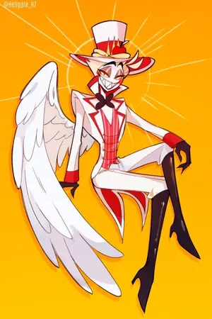 ปกนิยาย (reborn x Hazbin Hotel) ราชานรกอยากเที่ยว