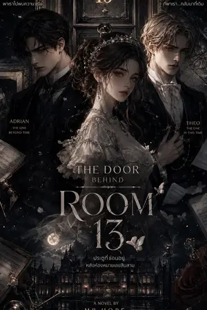 ปกนิยาย THE DOOR BEHIND ROOM 13