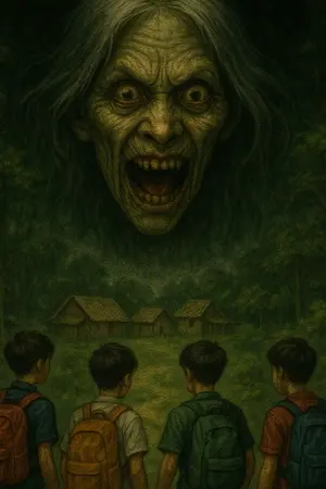 ปกนิยาย เล่ห์ร้ายกระสือบ้านป่า