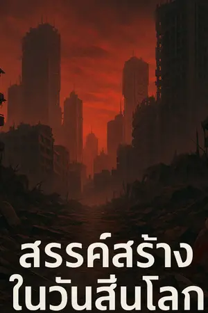 ปกนิยาย สรรค์สร้างในวันสิ้นโลก