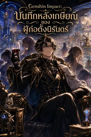 ปกนิยาย Genshin Impact: บันทึกหลังเกษียณของผู้ก่อตั้งนิรันดร์