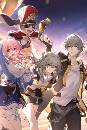 ปกนิยาย [Fic honkai] สุดยอดชีวิตตัวประกอบ(?)บนรถไฟดวงดาว