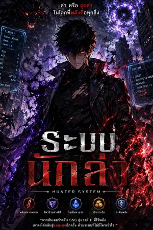 ปกนิยาย ระบบนักล่า-hunter-system