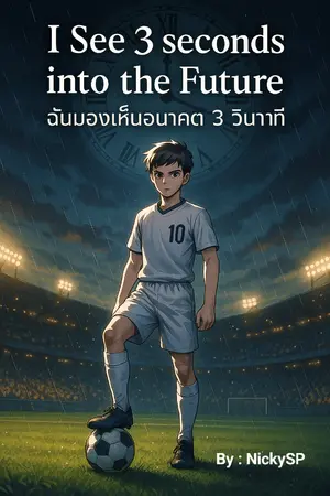 ปกนิยาย I see 3 second into the future - ฉันมองเห็นอนาคต 3 วินาที