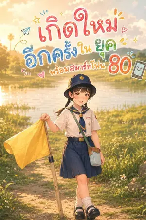 ปกนิยาย เกิดใหม่อีกครั้งในยุค80 พร้อมสมาร์ทโฟน