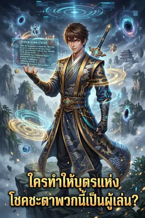 ปกนิยาย ใครทำให้บุตรแห่งโชคชะตาพวกนี้เป็นผู้เล่น?