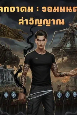 ปกนิยาย โลกอาคม : จอมมนตราล่าวิญญาณ