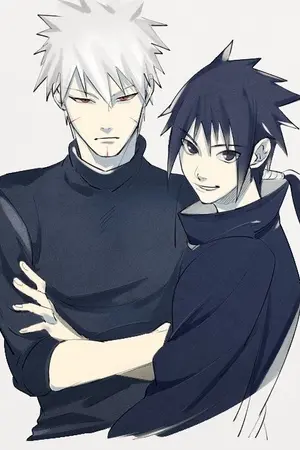 ปกนิยาย หมาป่าสีเงินกับจิ้งจอกสีดำ[Naruto]Tobirama/izuna