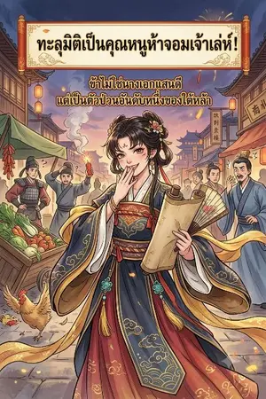 ปกนิยาย ทะลุมิติเป็นคุณหนูห้าจอมเจ้าเล่ห์! ข้าไม่ใช่นางเอกแสนดี แต่เป็นตัวป่วนอันดับหนึ่งของใต้หล้า